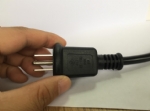 日本电源线 (PSE电源线）三芯户外防雨插头PSE JET 认证JIS 8303安规标准AC电源连接线插头