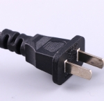 中国电源线 (3C电源线) 国标CCC认证两芯6A直角GB2099标准AC电源连接线插头