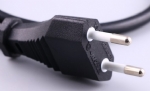 意大利电源线（IMQ电源线）两芯意大利CEI 23-16安规标准IMQ VDE认证AC电源连接线插头