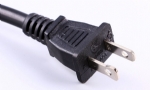 美国电源线 (UL电源线) NEMA 1-15P 两芯极化，非极化插头，IEC 60320 C17插座，美国UL，加拿大cUL认证，安规标准AC电源连接线