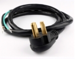 美国电源线 NEMA 6-30P 30A 250V重型插头 美国UL加拿大cUL认证安规标准AC电源连接线